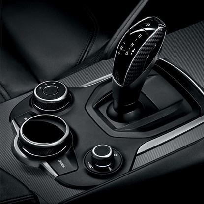 Picture of Giulia CARBON FIBRE INSERT FOR AT GEAR KNOB