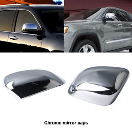 Picture of Grand cherokee -Chrome mirror caps