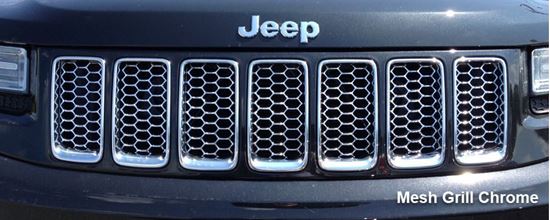 Picture of Grand cherokee -Mesh Grill Chrome