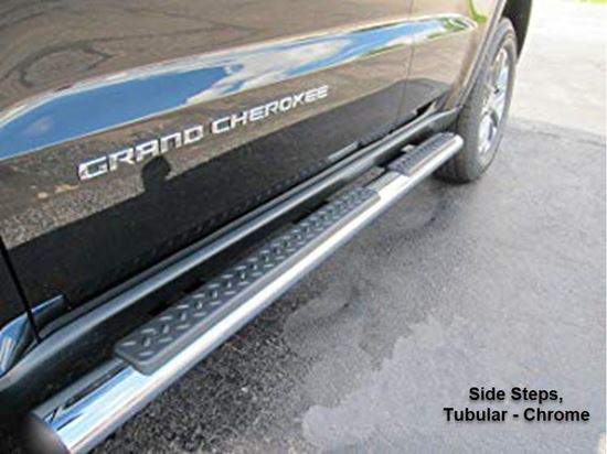 Picture of Grand cherokee -Side Steps, Tubular - Chrome