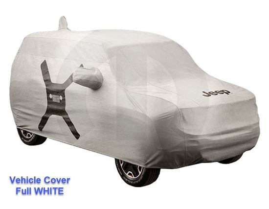 Picture of Reneged- Vehicle Cover, Full WHITE
